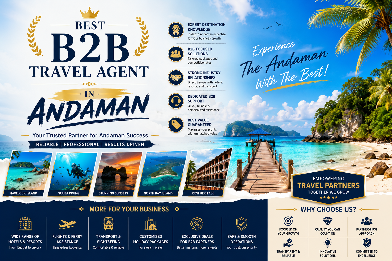 Best B2B Travel Agent in Andaman