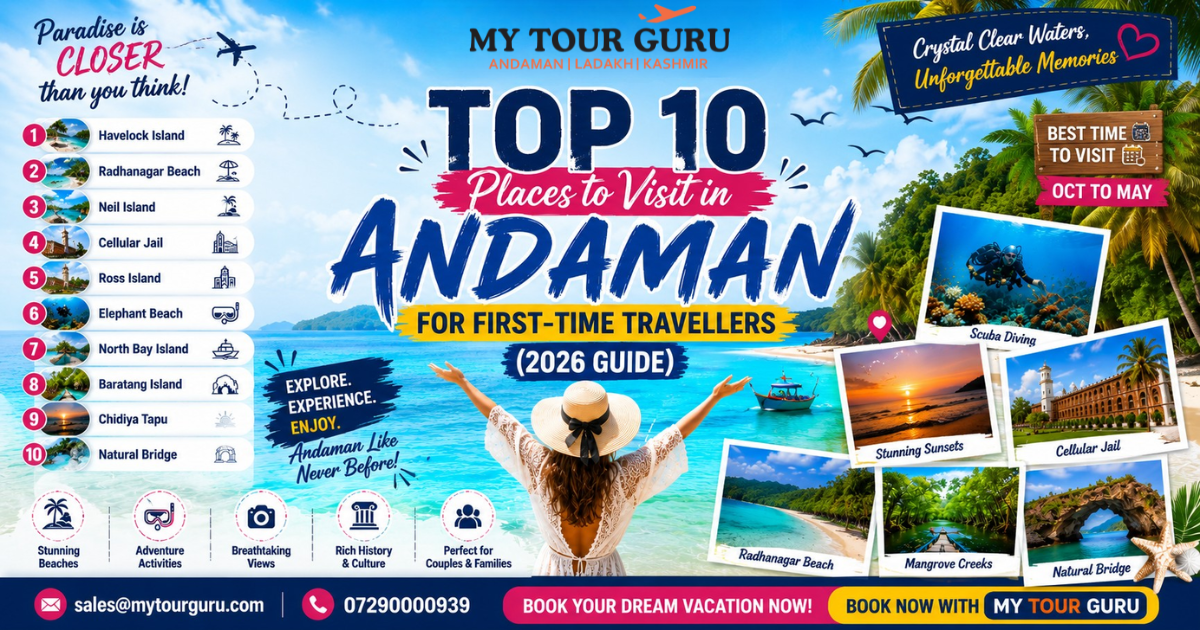 Top 10 Places to Visit in Andaman for First-Time Travellers