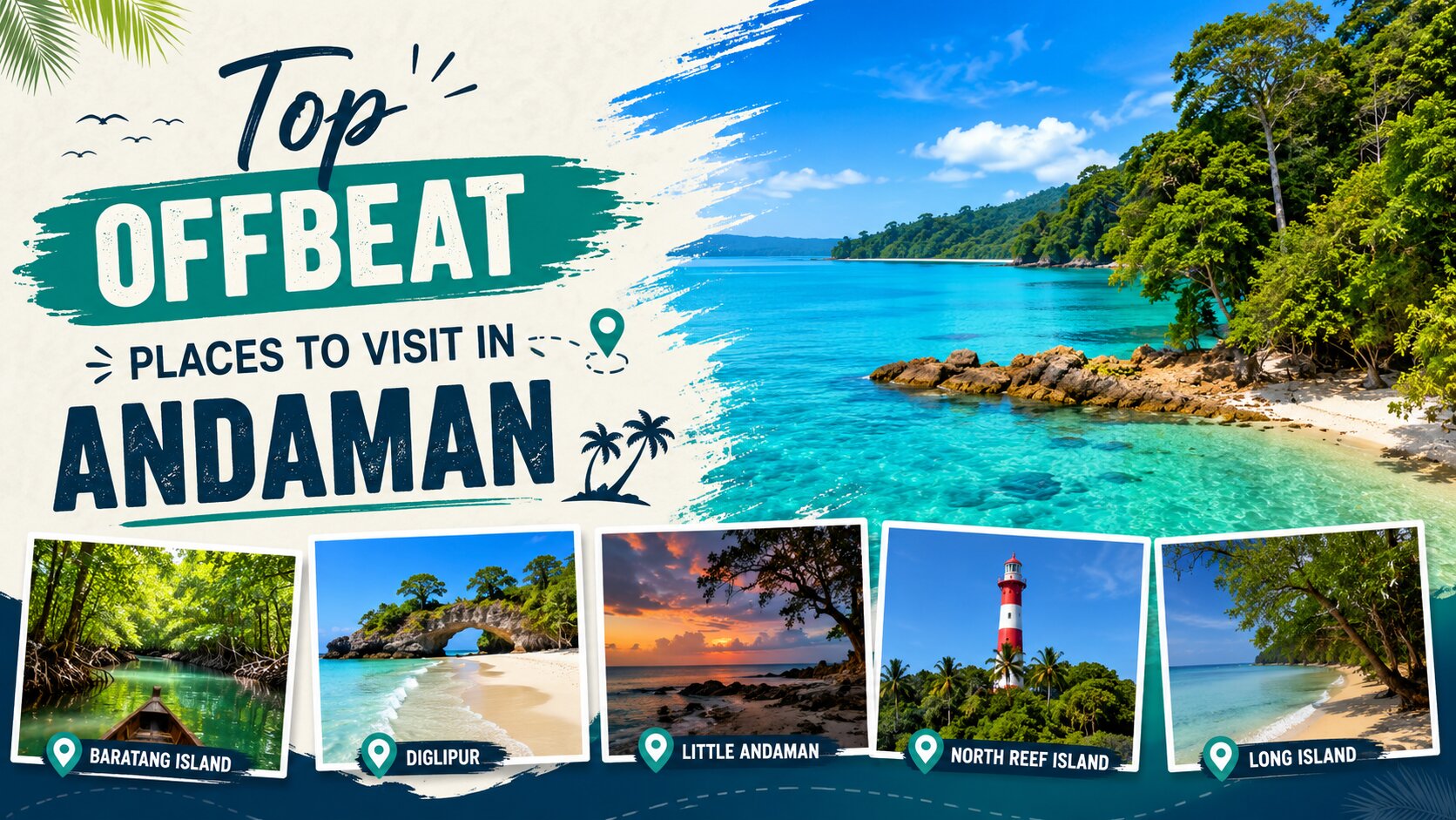 Top Offbeat Places to Visit in Andaman